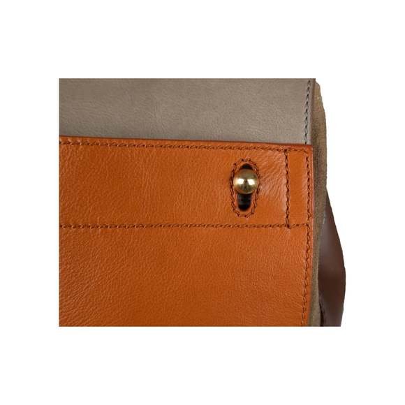 SAINT LAURENT Yves Saint Laurent Tri Color Large Muse Two Handbag - Picture 9 of 14